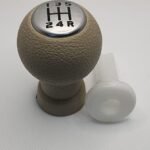 Gear Shifter Knob - Gear Lever Knob - Gear Knob (Heavy) for Maruti Suzuki Swift Beige Color with Sleeve