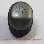 Gear Lever Knob - Gear Shifter Knob - Gear Knob Warm Grey for Tata Nexon Old Modern